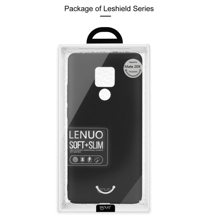 lenuo Leshield Series Ultra-thin PC Case for Huawei Mate 20 X (Black)