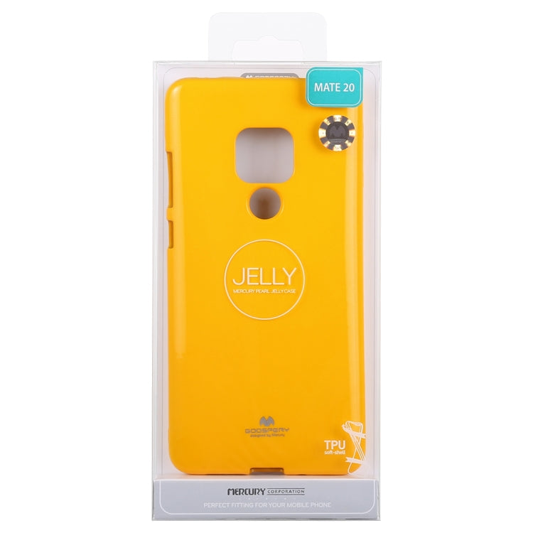 GOOSPERY PEARL JELLY TPU Anti-fall and Scratch Case for Huawei Mate 20
