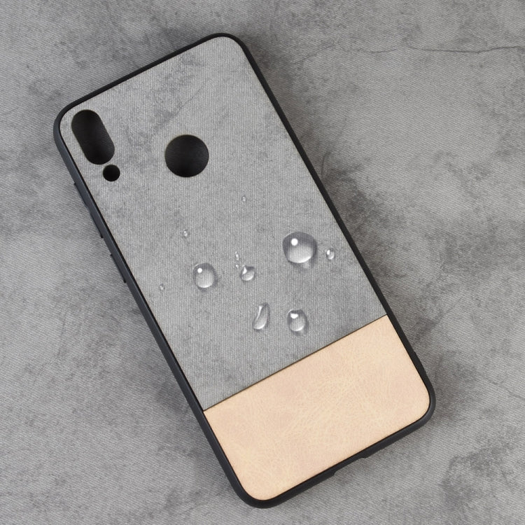 Shockproof Color Matching Denim PC + PU + TPU Case for Huawei Honor 8C