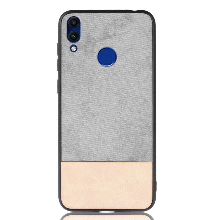 Shockproof Color Matching Denim PC + PU + TPU Case for Huawei Honor 8C