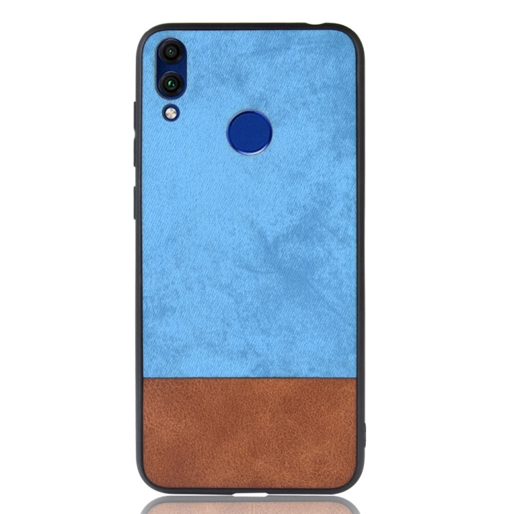 Shockproof Color Matching Denim PC + PU + TPU Case for Huawei Honor 8C