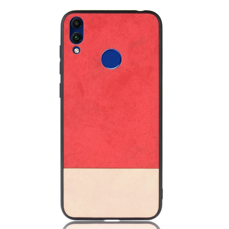 Shockproof Color Matching Denim PC + PU + TPU Case for Huawei Honor 8C