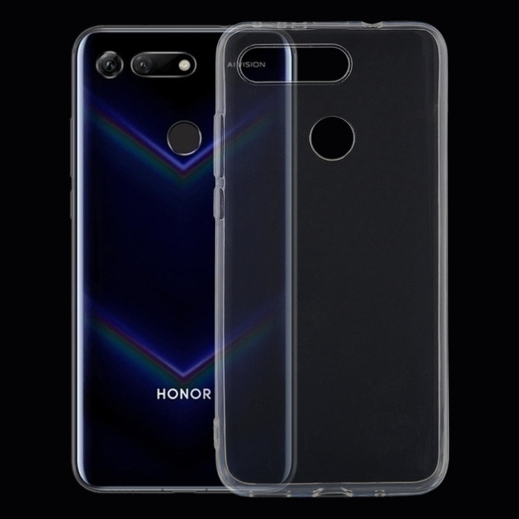 0.75mm Ultrathin Transparent TPU Soft Protective Case for Huawei Honor V20