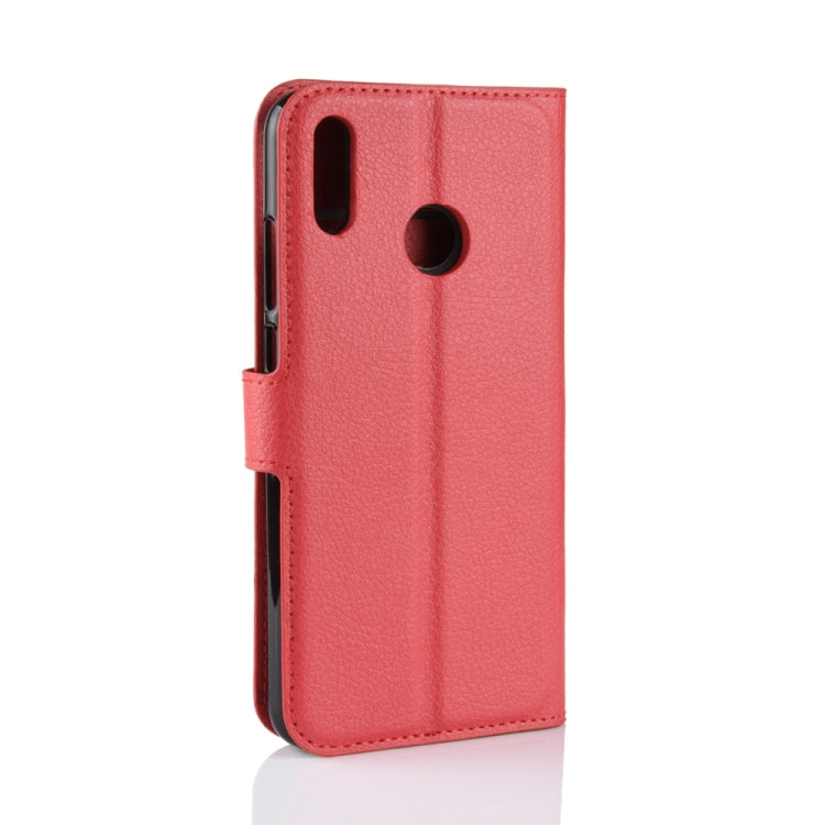 Litchi Texture Horizontal Flip Leather Case for Huawei Honor 8X Max, with Wallet & Holder & Card Slots