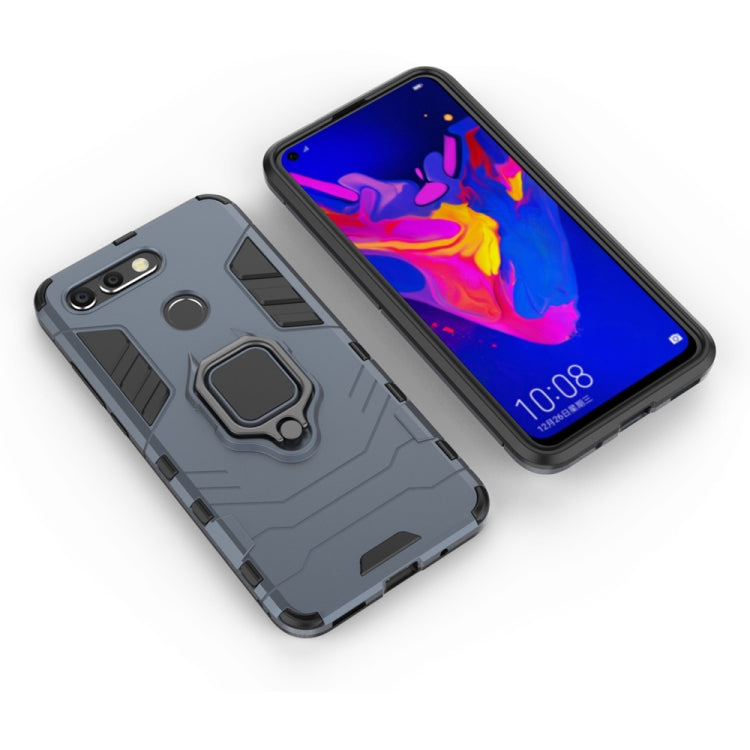 PC + TPU Shockproof Protective Case for Huawei Honor View 20, with Magnetic Ring Holder