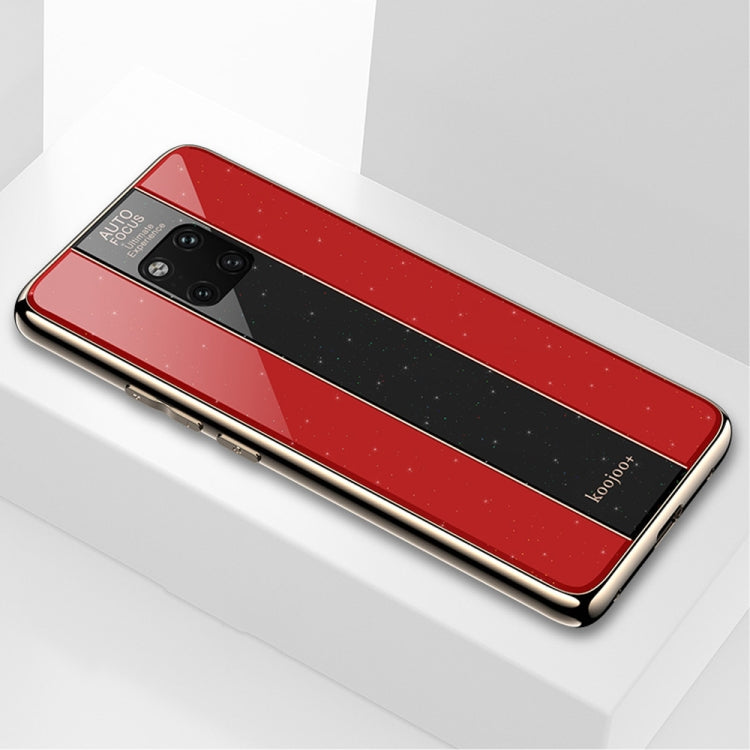 Electroplated Mirror Glass Case for Huawei Mate 20 Pro