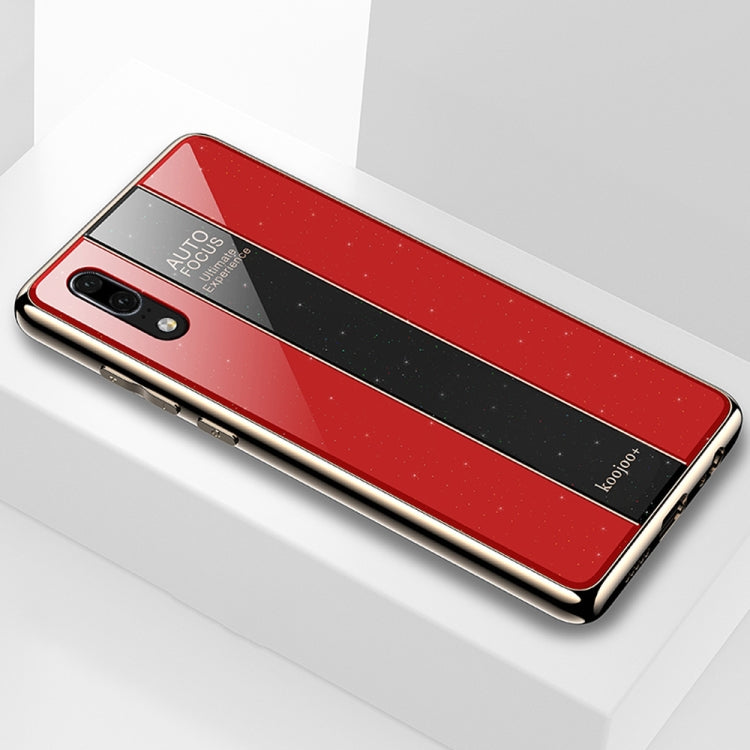 Electroplated Mirror Glass Case for Huawei P20 Pro