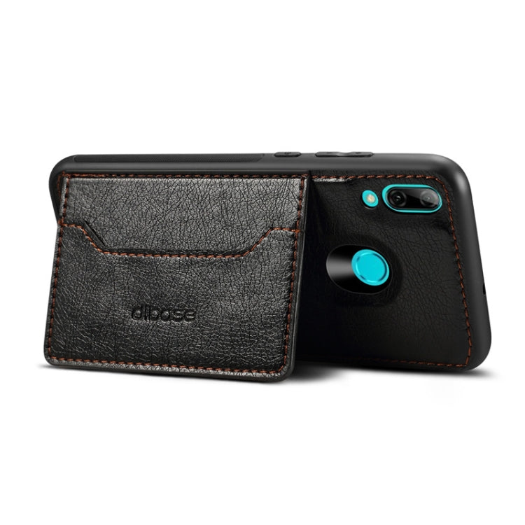 Dibase TPU + PC + PU Crazy Horse Texture Protective Case for Huawei P Smart 2019 & Honor 10 lite , with Holder & Card Slots