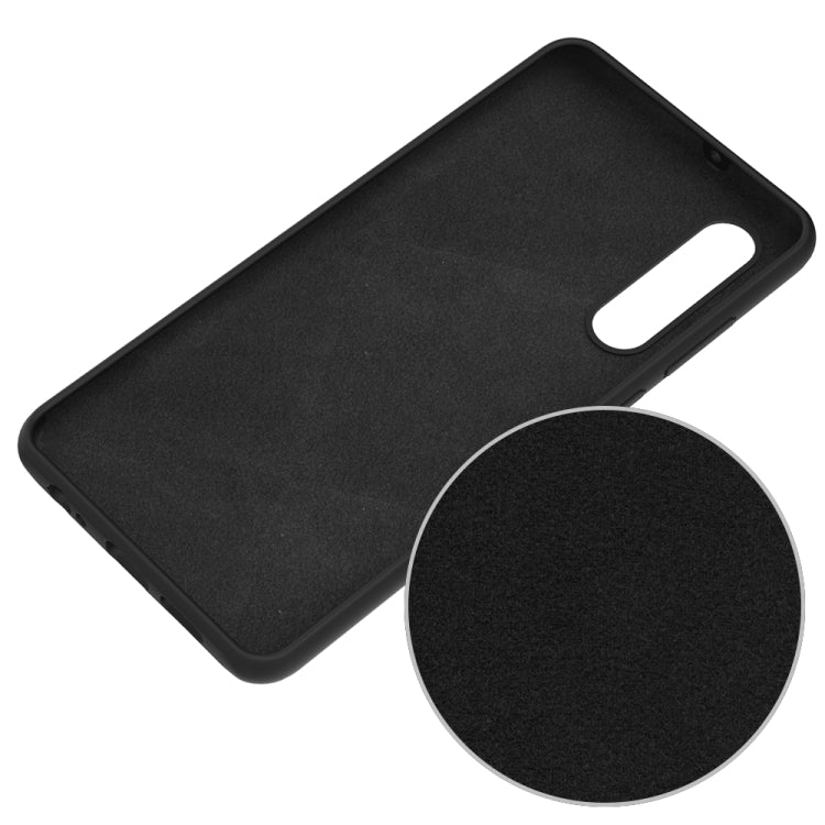 Solid Color Liquid Silicone Shockproof Full Coverage Case for Huawei P30