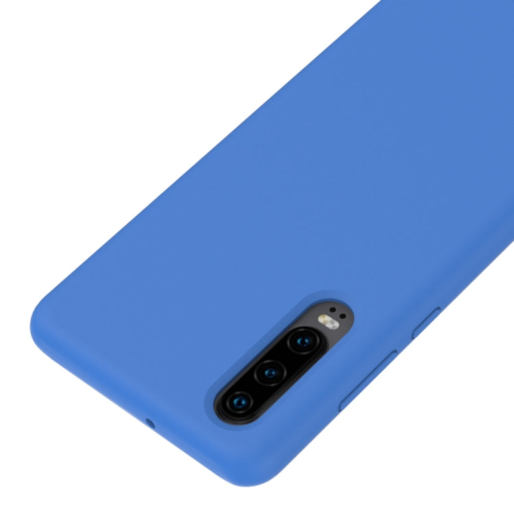 Solid Color Liquid Silicone Shockproof Full Coverage Case for Huawei P30