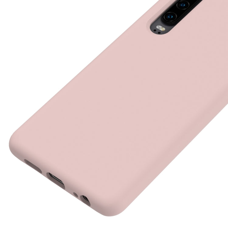 Solid Color Liquid Silicone Shockproof Full Coverage Case for Huawei P30