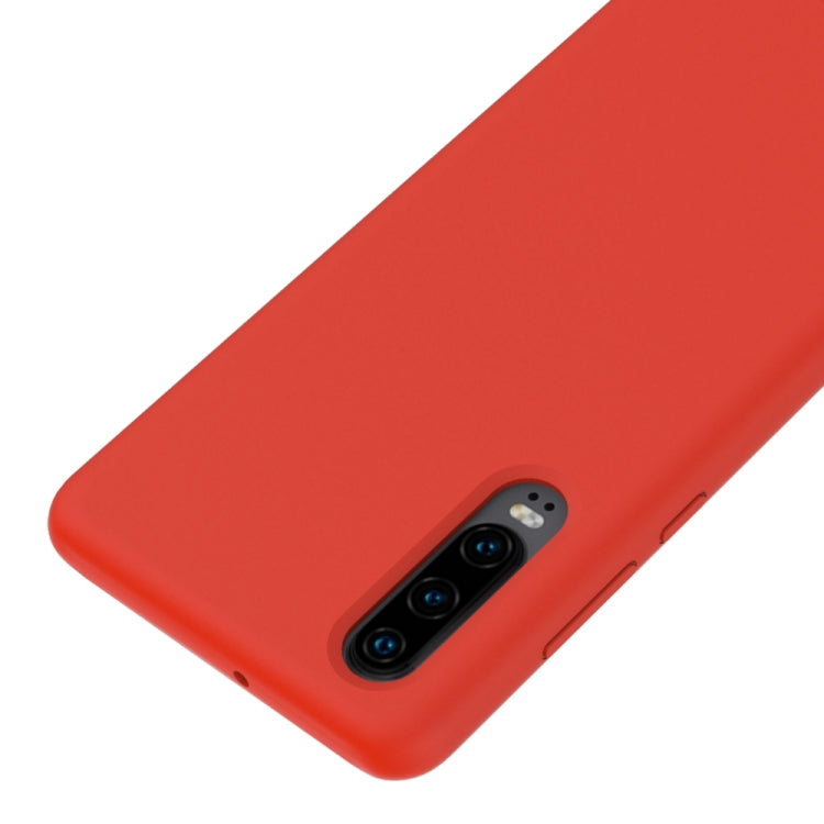 Solid Color Liquid Silicone Shockproof Full Coverage Case for Huawei P30