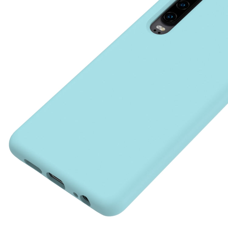 Solid Color Liquid Silicone Shockproof Full Coverage Case for Huawei P30