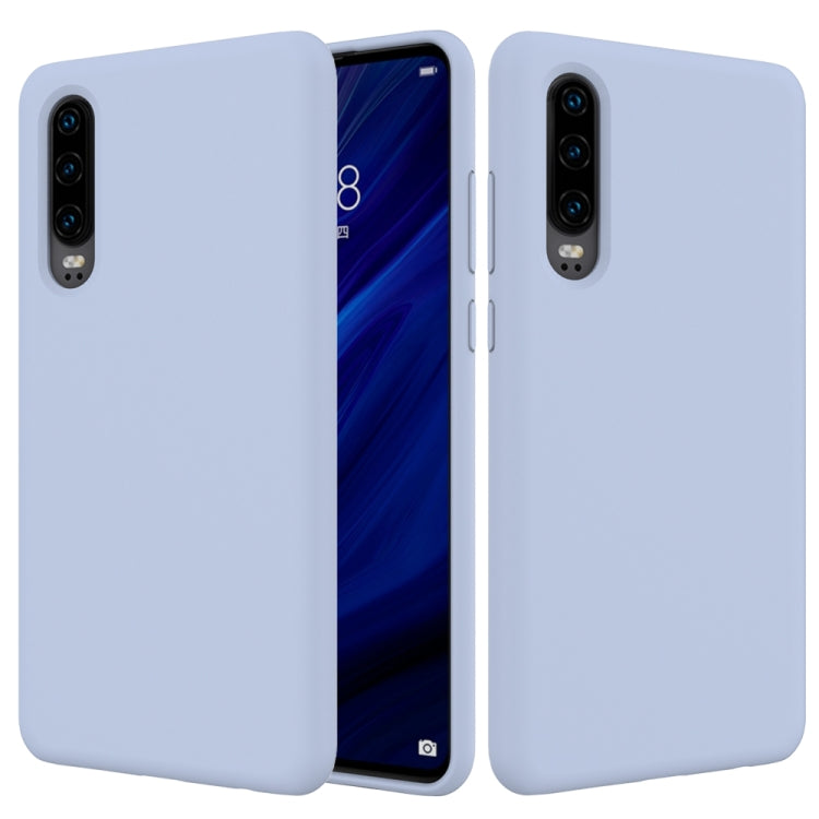 Solid Color Liquid Silicone Shockproof Full Coverage Case for Huawei P30