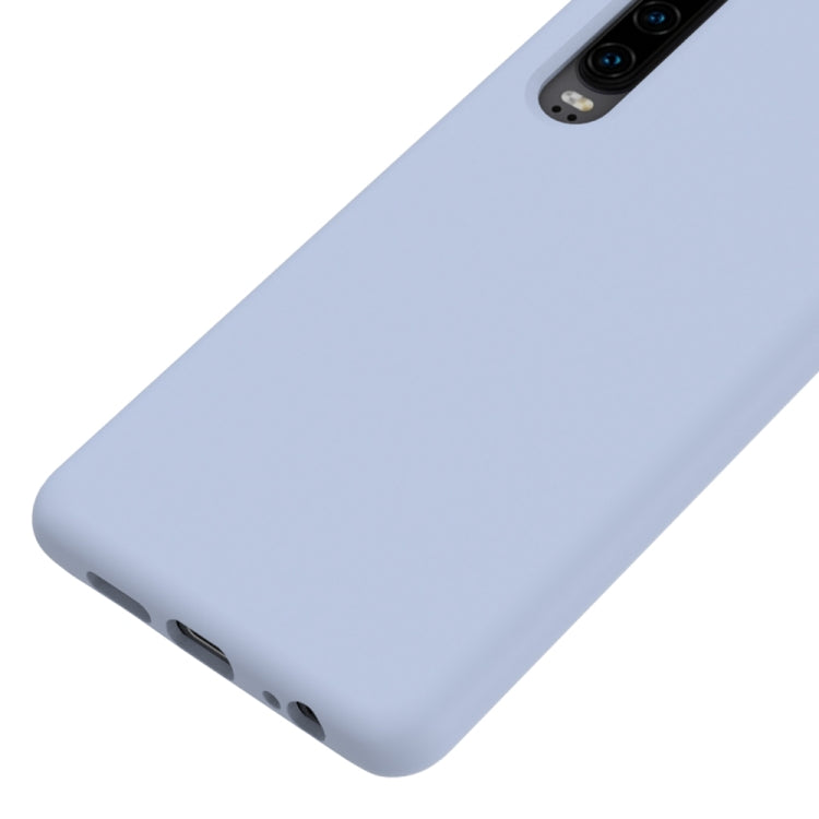 Solid Color Liquid Silicone Shockproof Full Coverage Case for Huawei P30