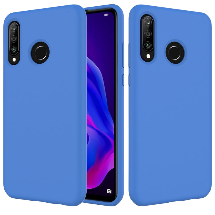 Solid Color Liquid Silicone Shockproof Full Coverage Case for Huawei P30 Lite