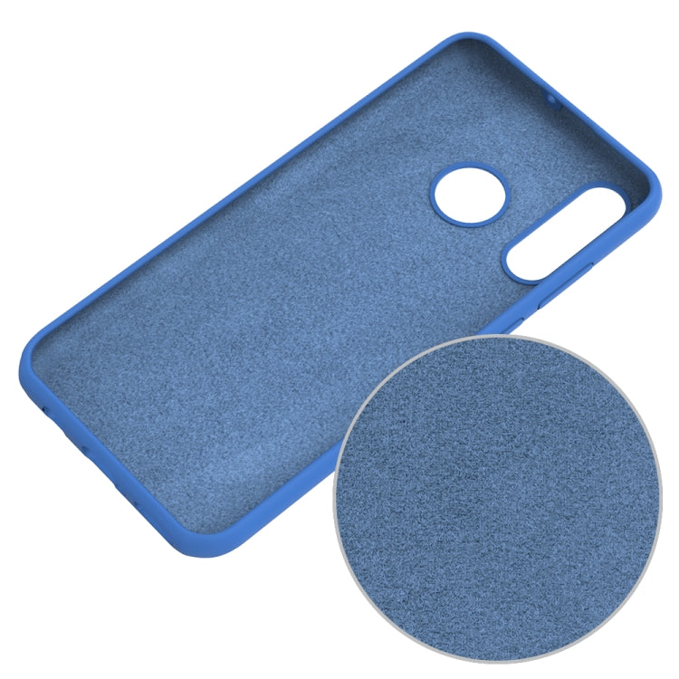 Solid Color Liquid Silicone Shockproof Full Coverage Case for Huawei P30 Lite