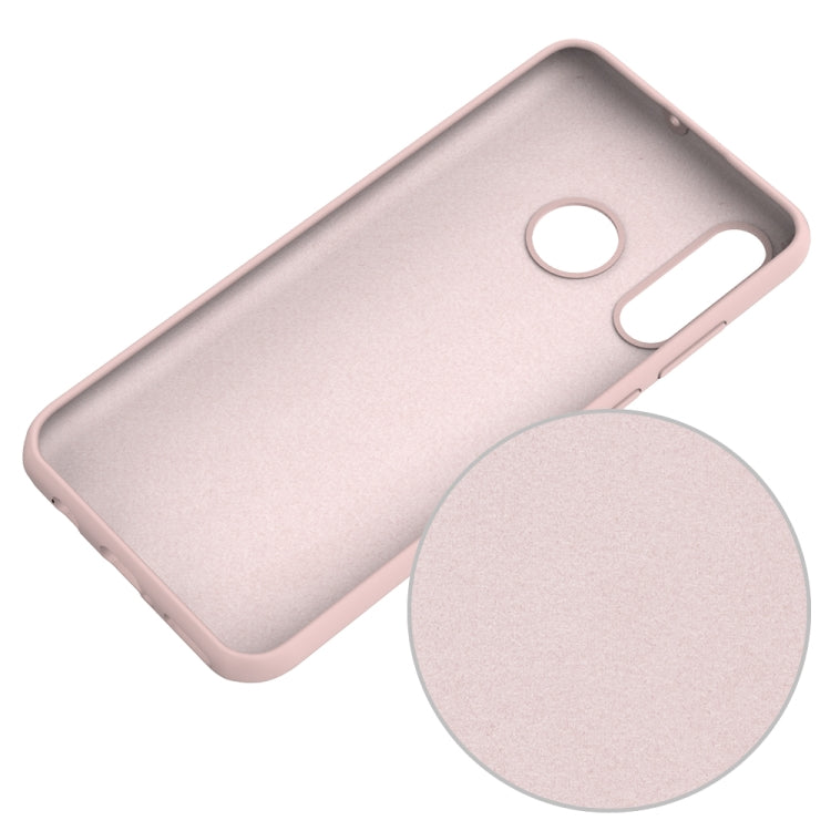 Solid Color Liquid Silicone Shockproof Full Coverage Case for Huawei P30 Lite