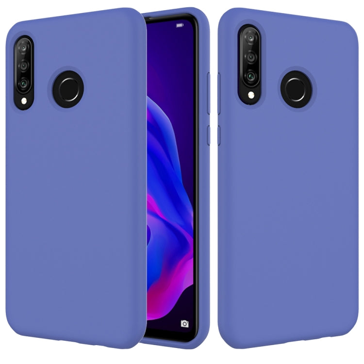 Solid Color Liquid Silicone Shockproof Full Coverage Case for Huawei P30 Lite