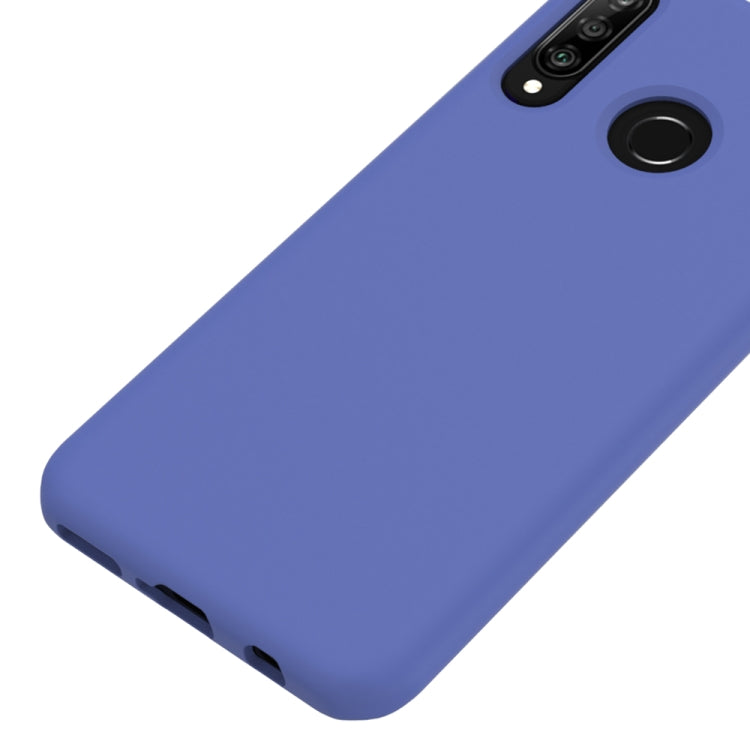 Solid Color Liquid Silicone Shockproof Full Coverage Case for Huawei P30 Lite