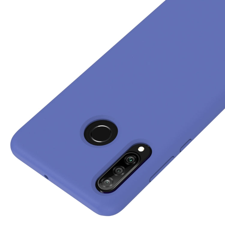 Solid Color Liquid Silicone Shockproof Full Coverage Case for Huawei P30 Lite