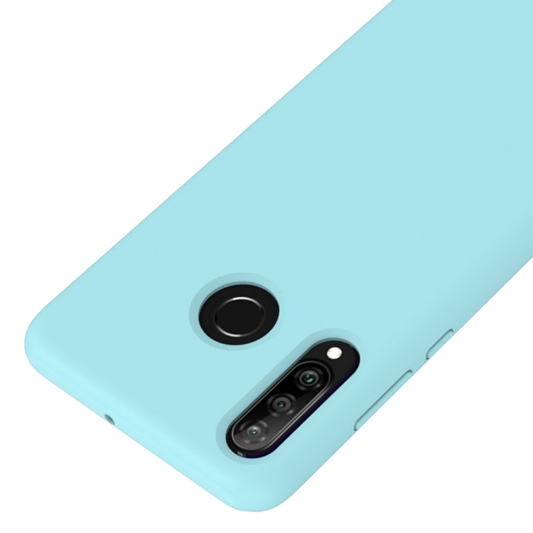 Solid Color Liquid Silicone Shockproof Full Coverage Case for Huawei P30 Lite