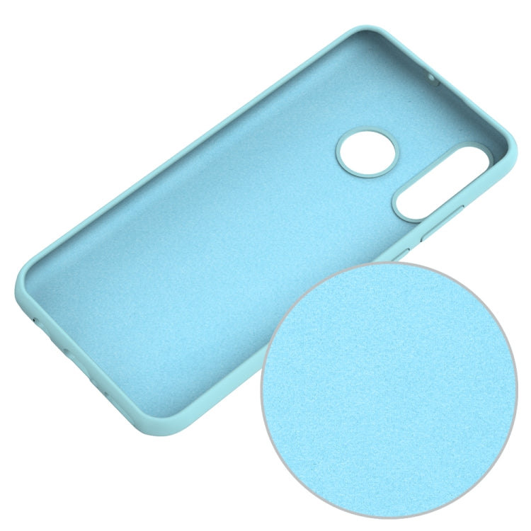 Solid Color Liquid Silicone Shockproof Full Coverage Case for Huawei P30 Lite