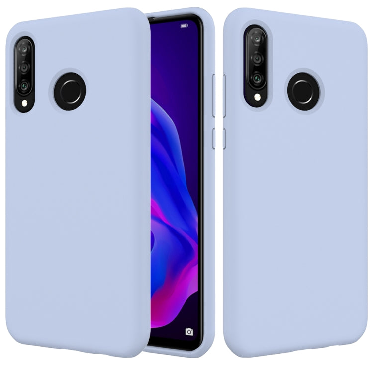 Solid Color Liquid Silicone Shockproof Full Coverage Case for Huawei P30 Lite