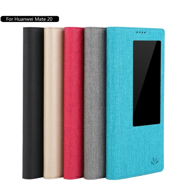 ViLi DMX Multifunctional Horizontal Flip Leather Case for Huawei Mate 20, with Call Display ID & Sleep / Wake-up Function