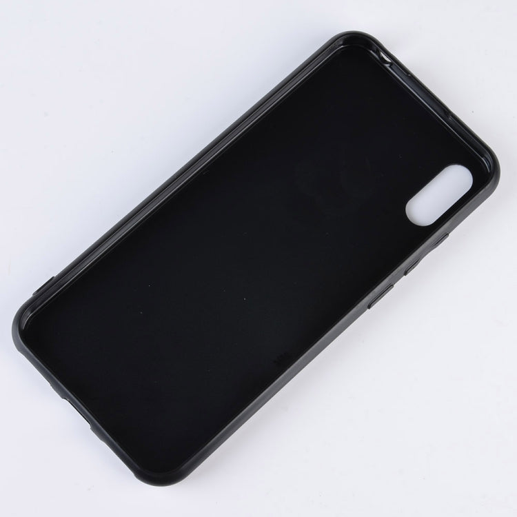 Shockproof Sheep Skin PC + PU + TPU Case for Huawei Y6 Pro 2019