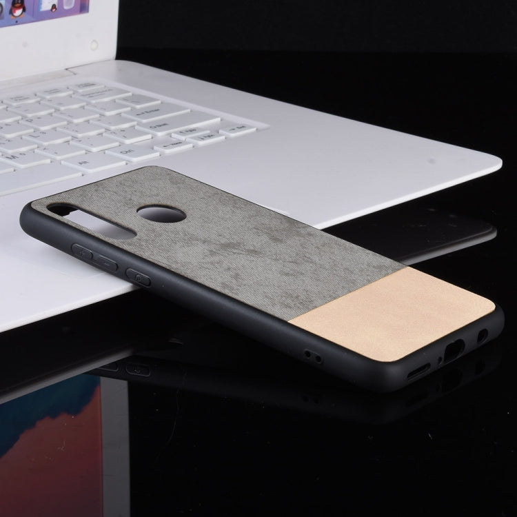 Shockproof Color Matching Denim PC + PU + TPU Case for Huawei P30 Lite / Nova 4e