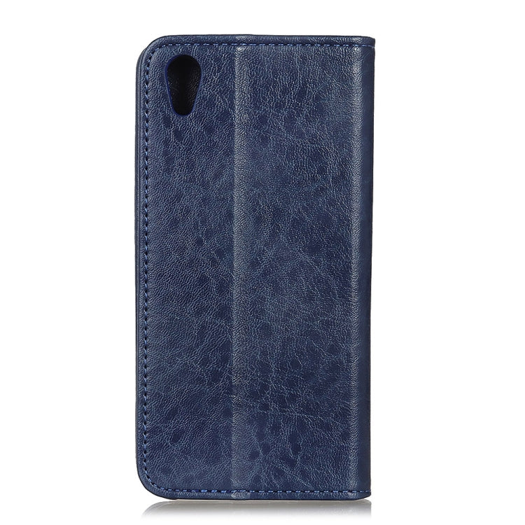 Magnetic Retro Crazy Horse Texture Horizontal Flip Leather Case for Huawei Honor 8S, with Holder & Card Slots & Wallet