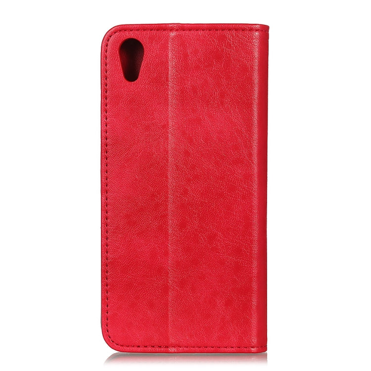Magnetic Retro Crazy Horse Texture Horizontal Flip Leather Case for Huawei Honor 8S, with Holder & Card Slots & Wallet
