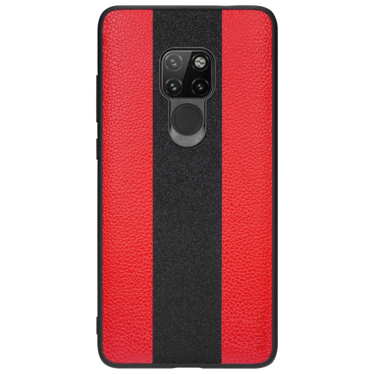 SULADA Anti-slip TPU + Handmade Leather Case for Huawei Mate 20