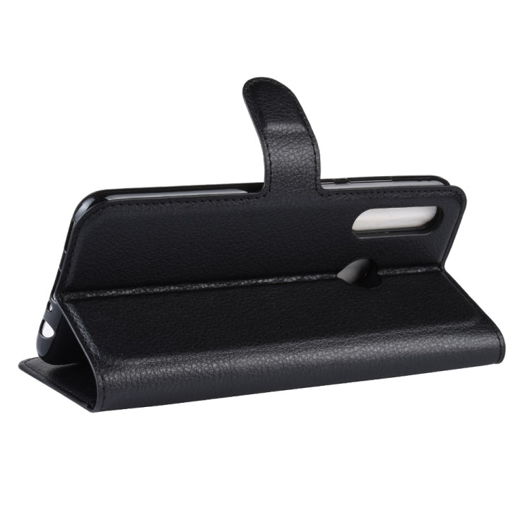 Litchi Texture Horizontal Flip Leather Case for Huawei Honor 10i, with Wallet & Holder & Card Slots