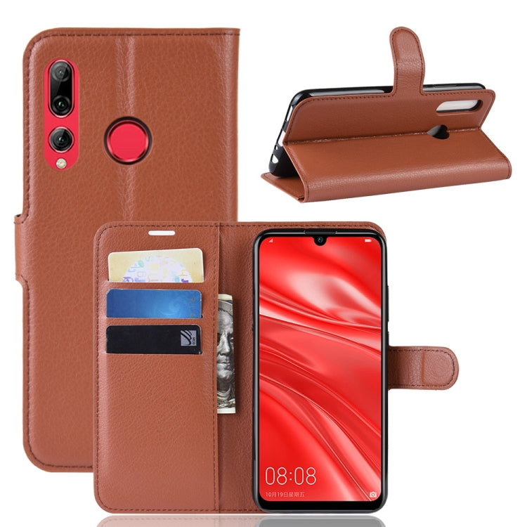 Litchi Texture Horizontal Flip Leather Case for Huawei Honor 10i, with Wallet & Holder & Card Slots