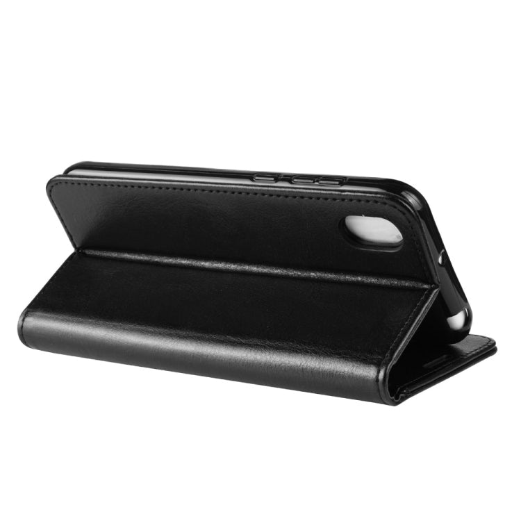 R64 Texture Single Fold Horizontal Flip Leather Case for Huawei Y5 2019, with Holder & Card Slots & Wallet