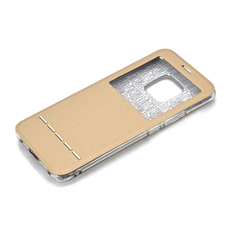 Horizontal Flip Leather Case for Huawei Mate 20 Pro, with Holder & Call Display ID