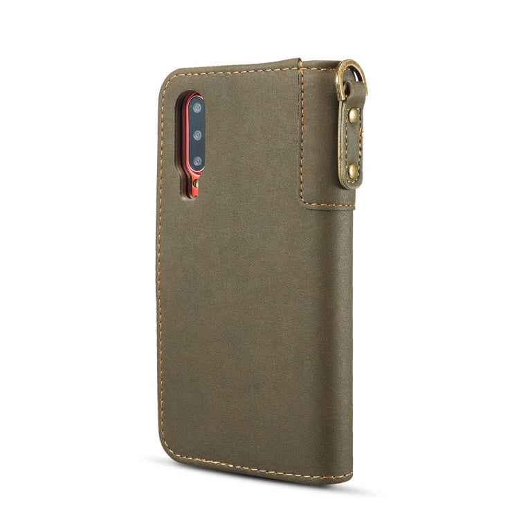 Cowhide Texture Horizontal Flip Leather Case for Huawei P30, with Holder & Card Slots & Wallet & Sling