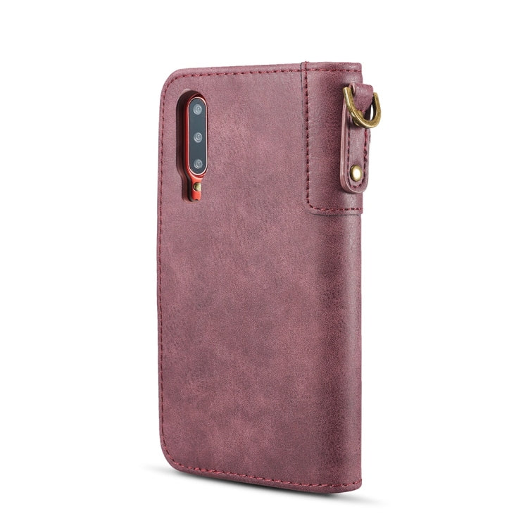 Cowhide Texture Horizontal Flip Leather Case for Huawei P30, with Holder & Card Slots & Wallet & Sling
