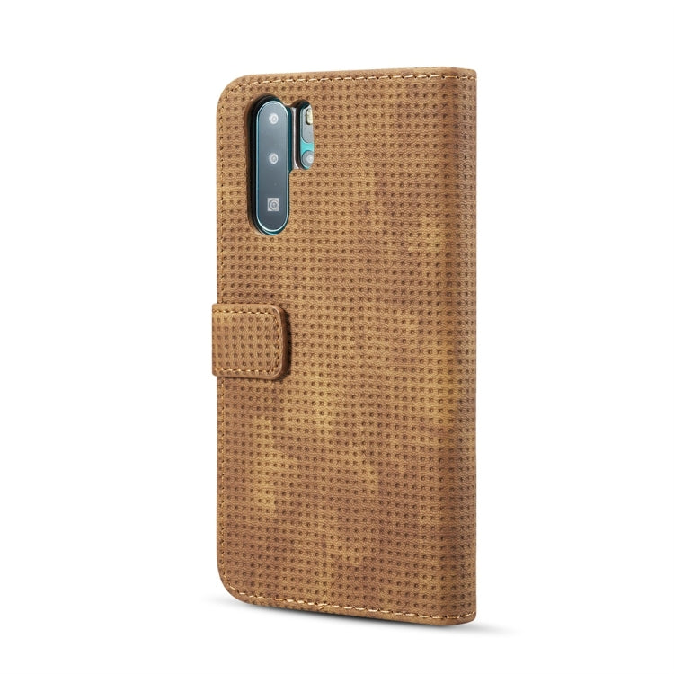 Mesh Breathable Horizontal Flip Leather Case for Huawei P30 Pro, with Card Slot & Holder & Wallet & Photo Frame