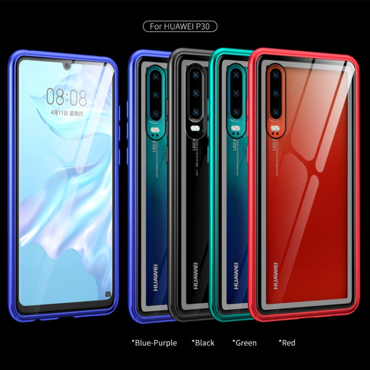 Arc Series Metal Frame + Tempered Glass Protective Case for Huawei P30