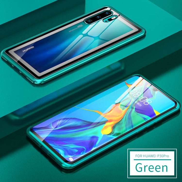 Arc Series Metal Frame + Tempered Glass Protective Case for Huawei P30 Pro