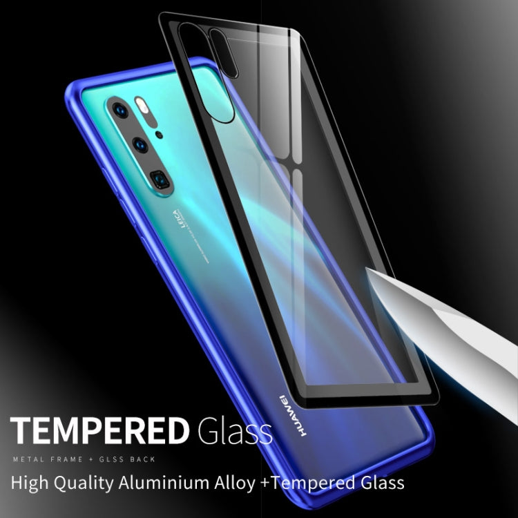 Arc Series Metal Frame + Tempered Glass Protective Case for Huawei P30 Pro