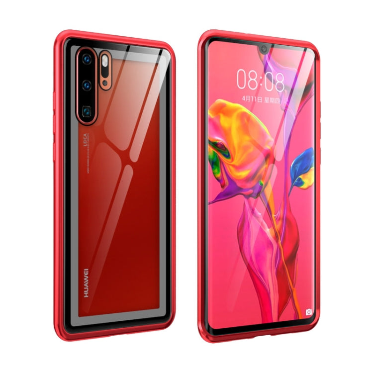 Arc Series Metal Frame + Tempered Glass Protective Case for Huawei P30 Pro