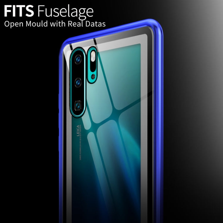 Arc Series Metal Frame + Tempered Glass Protective Case for Huawei P30 lite / nova 4e