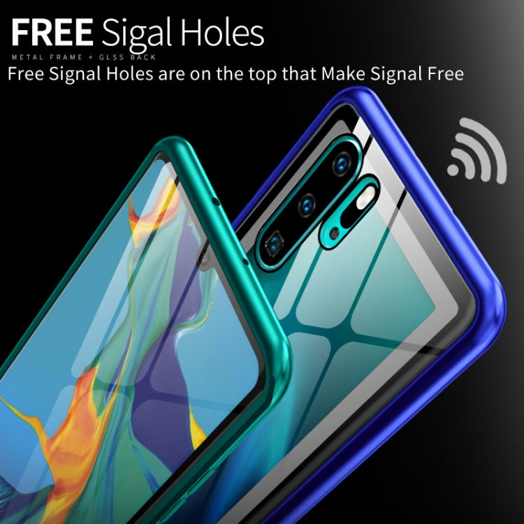 Arc Series Metal Frame + Tempered Glass Protective Case for Huawei P30 lite / nova 4e