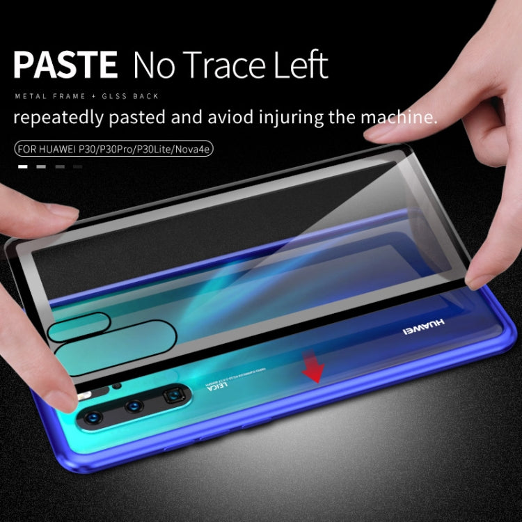 Arc Series Metal Frame + Tempered Glass Protective Case for Huawei P30 lite / nova 4e
