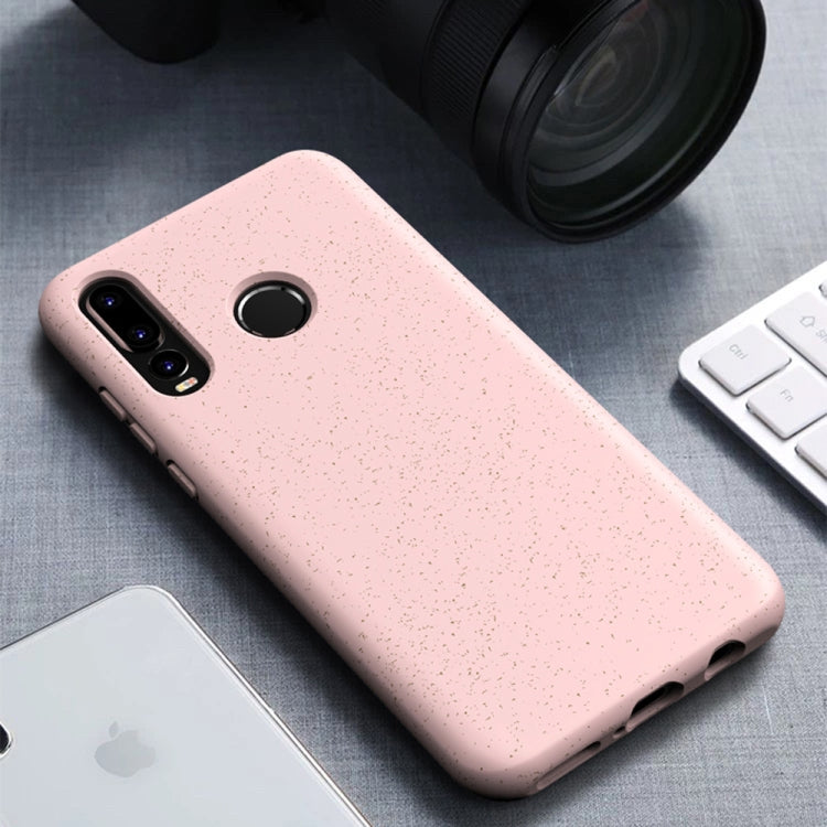 Starry Series Shockproof  Straw Material + TPU Protective Case for Huawei P30 Lite