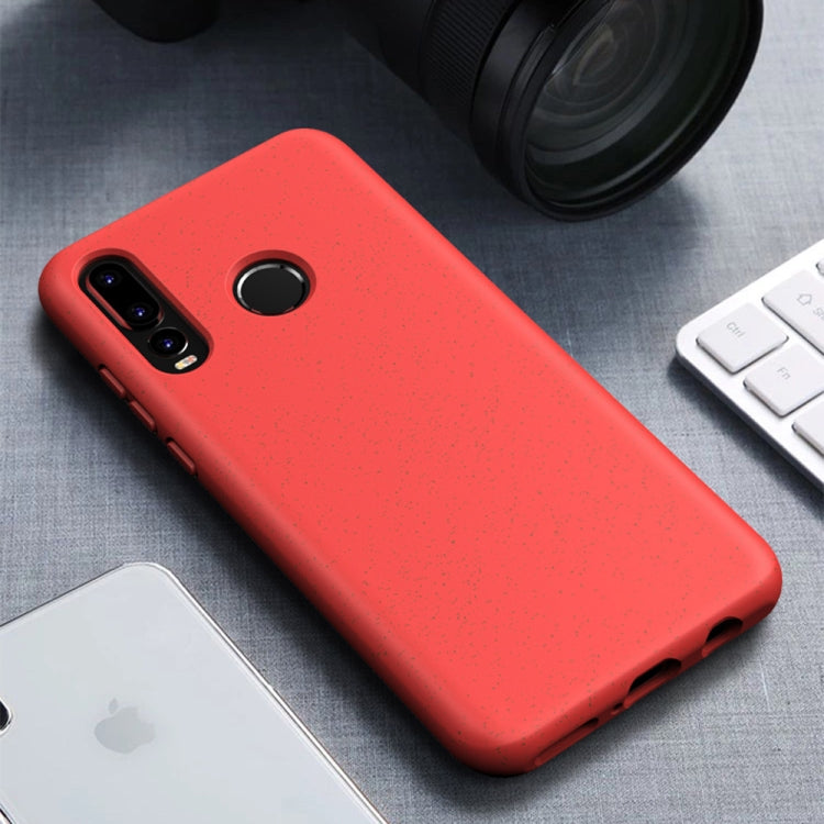 Starry Series Shockproof  Straw Material + TPU Protective Case for Huawei P30 Lite